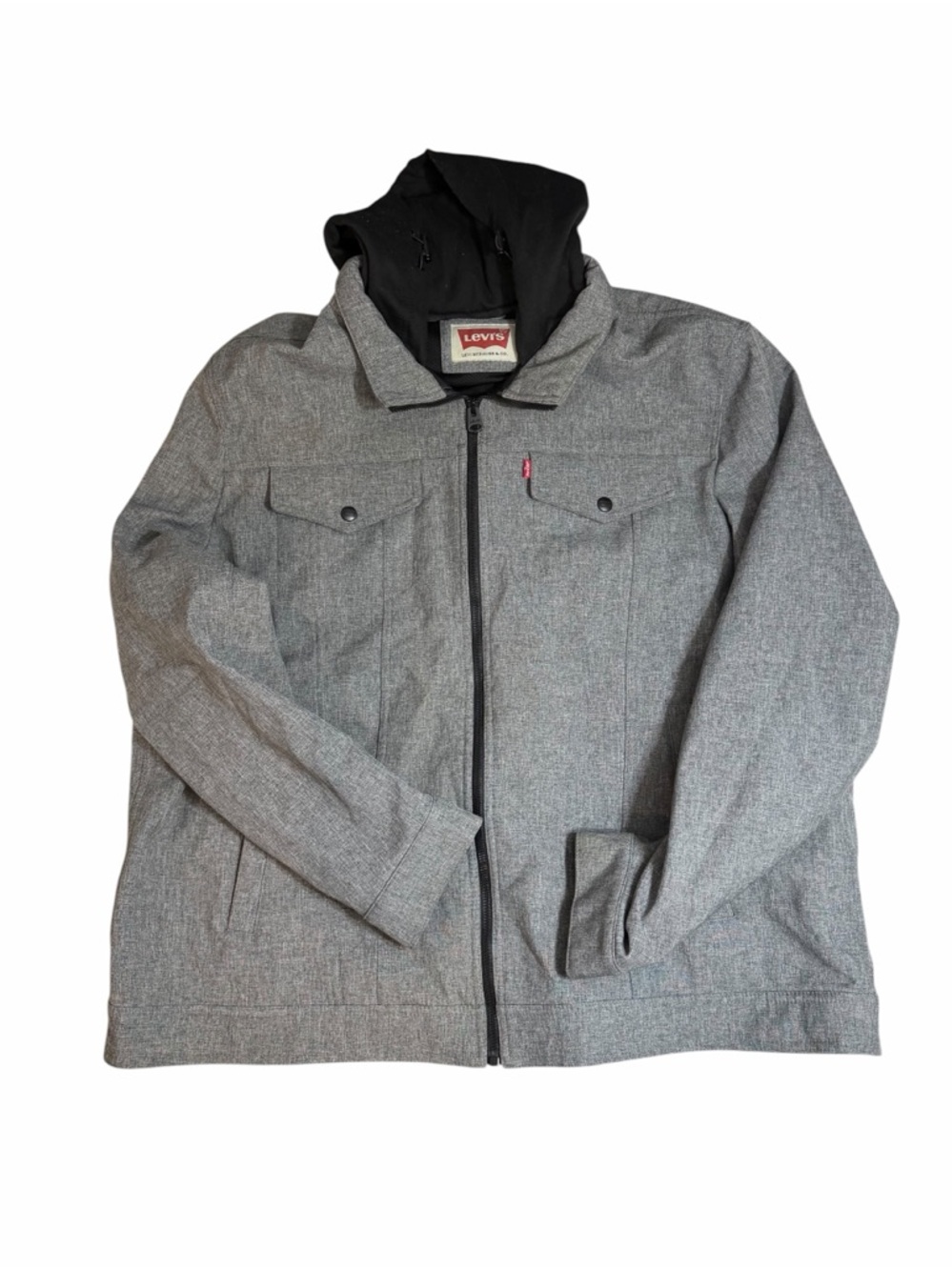 Levi's® Soft Shell Sherpa Lined Zip Front Jacket XXL